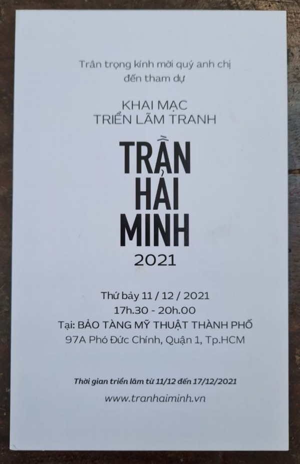 Khai mạc triển lãm cá nhân họa sĩ Trần Hải Minh tại Bảo tàng Mỹ thuật TP.HCM