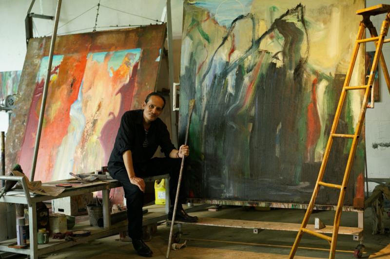 Triển lãm tranh - hội họa trừu tượng biểu hiện của họa sĩ Trần Hải Minh